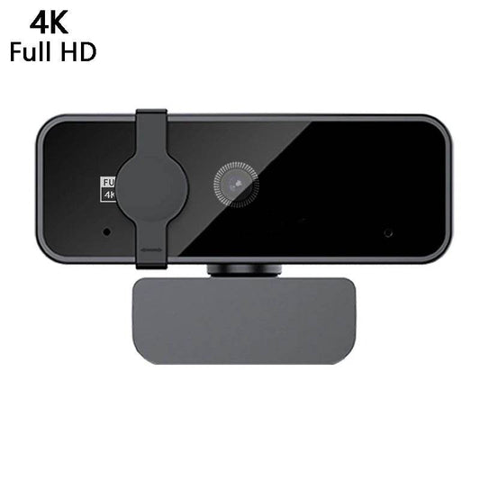 4K USB Webcam with Autofocus & Privacy Shutter
