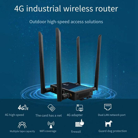 Router Wifi A16R-4G Industrial 4G LTE cu Antena - Venduqo