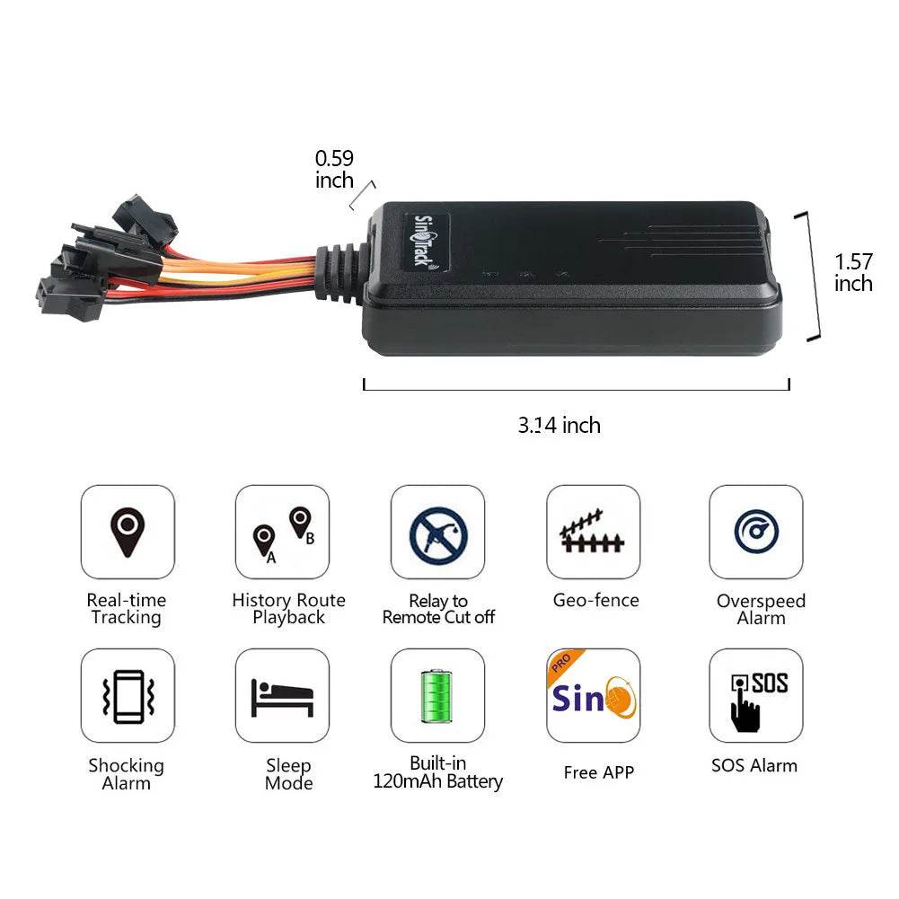 SinoTrack ST-906L GPS Tracker 4G pentru Mașini și Motociclete - Venduqo