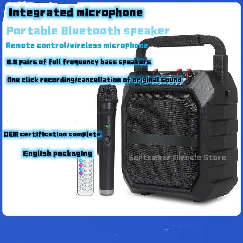 Difuzor portabil Bluetooth 80W cu microfon karaoke - Venduqo