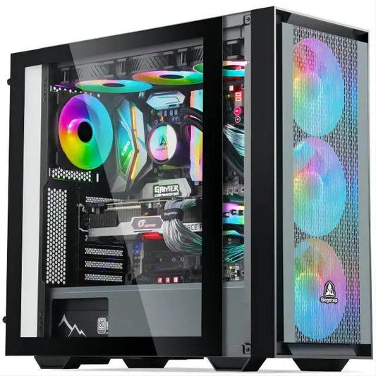 Aotesier Gaming Desktop PC with AMD A8 7680, 16GB RAM, 500GB SSD