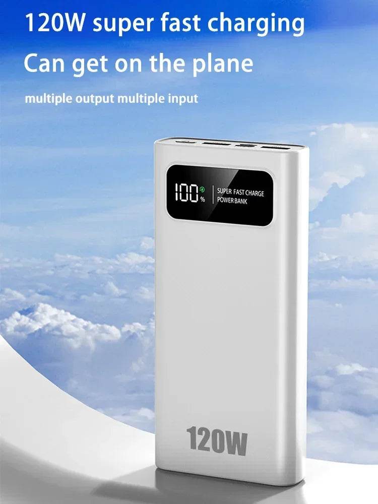 Baterie Externă Lenovo 200000mAh 120W Super Încărcare - Venduqo