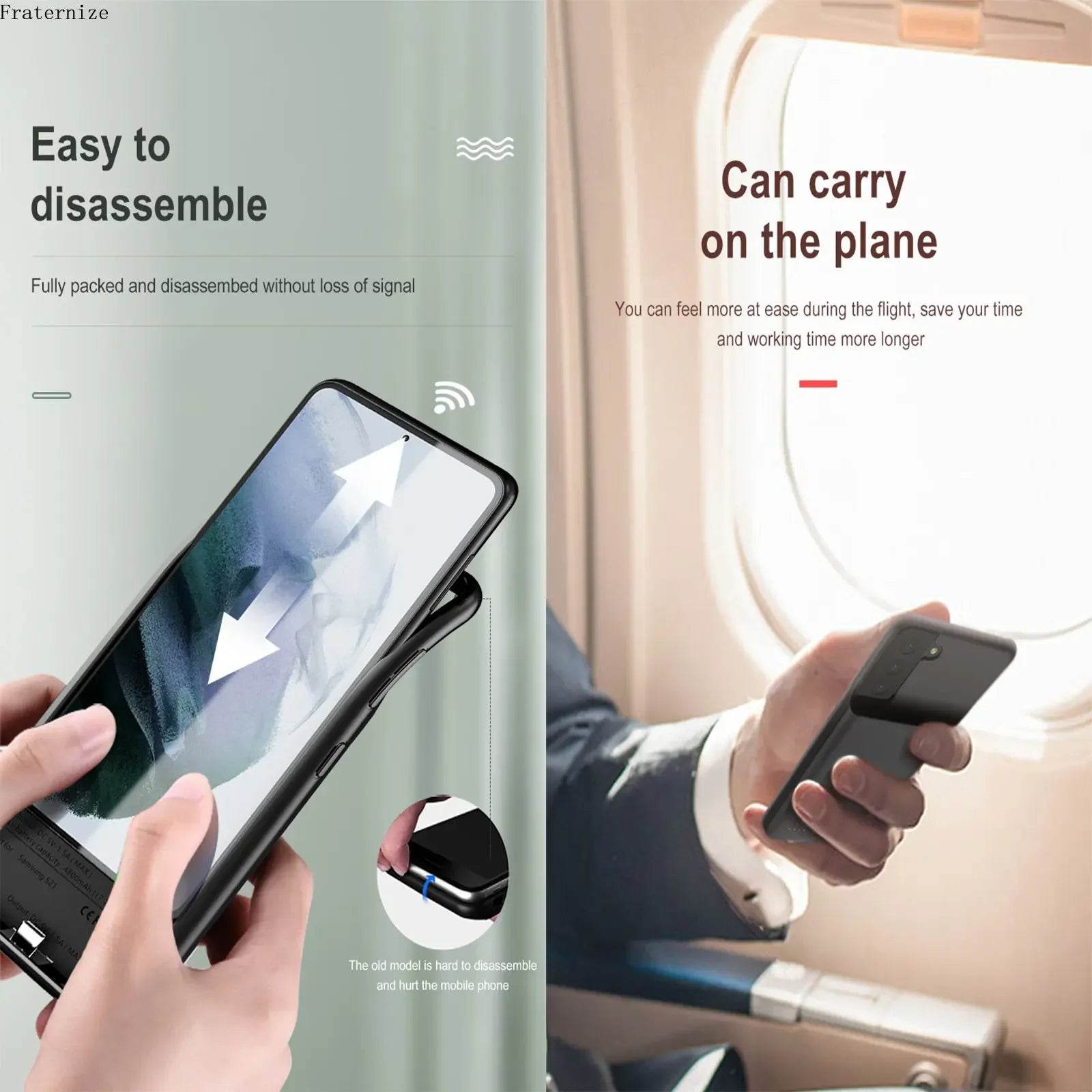 Carcasa baterie S23 pentru Samsung Galaxy S21/S22/S23 Ultra/Plus - Venduqo