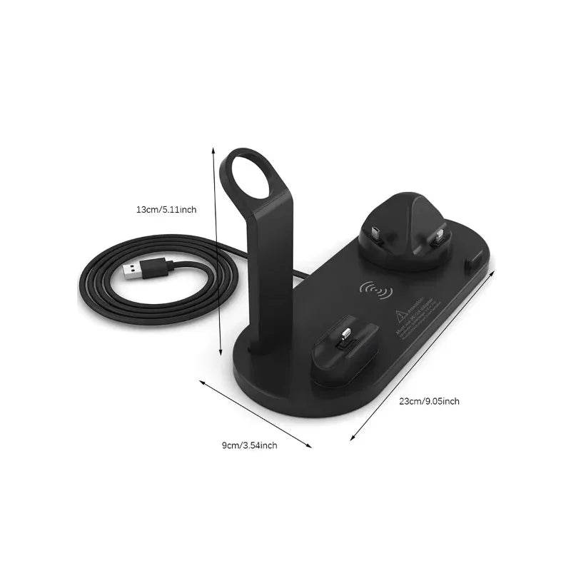 Încărcător Wireless 7 în 1 pentru iPhone, Apple Watch, Airpods - Venduqo