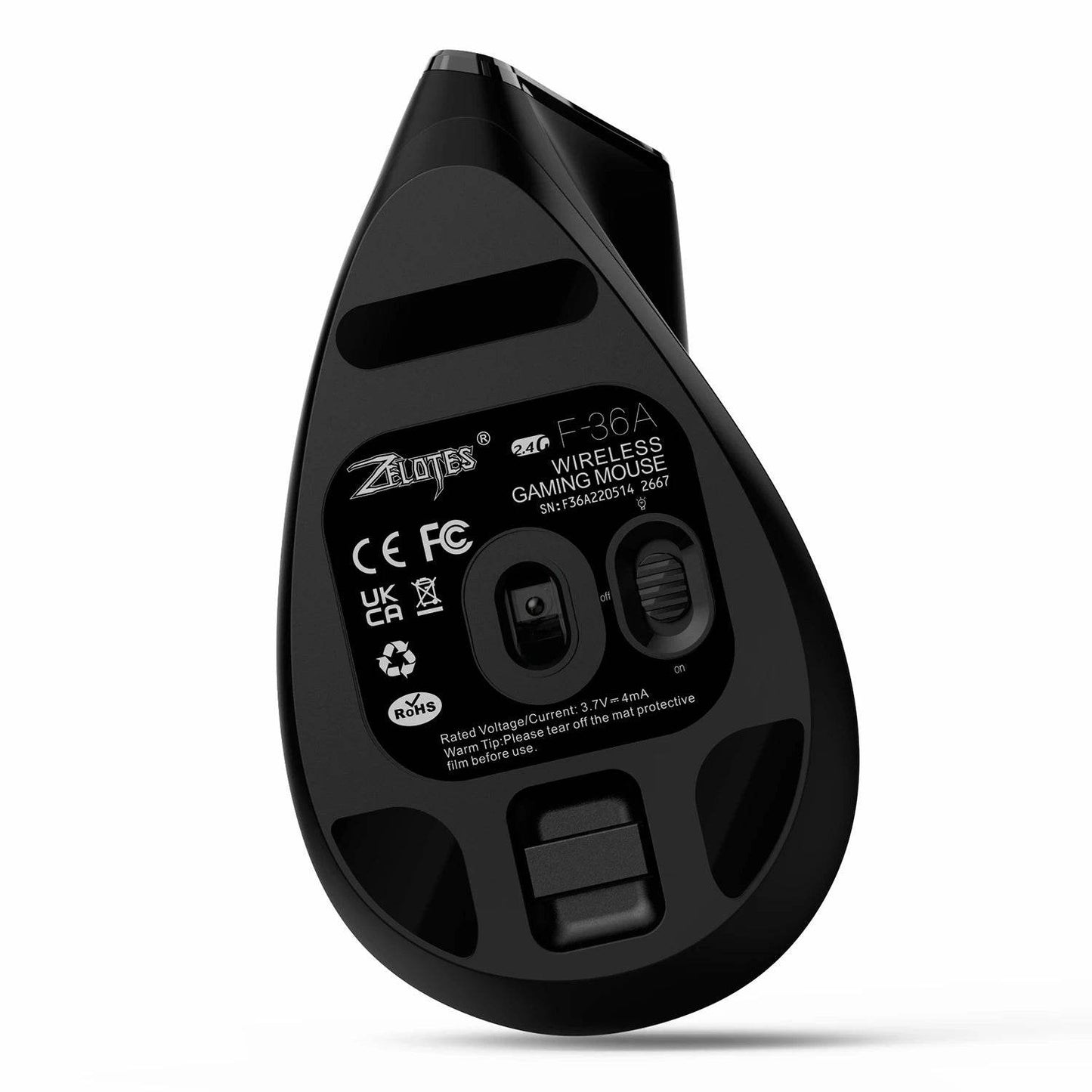 Mouse Wireless ZELOTES F-36A 2.4G cu Încărcare - Venduqo