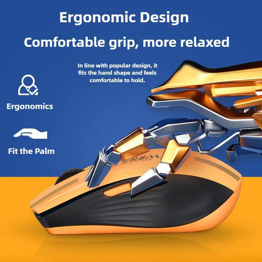 Mouse Gaming Wireless Reîncărcabil LT-T19 cu Iluminare RGB - Venduqo