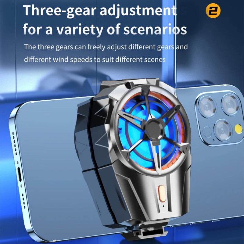 X52 Cooler Wireless pentru Telefon - Ventilator Gaming 300mAh - Venduqo