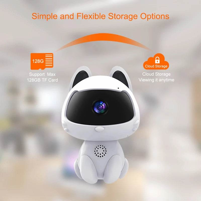Cameră de Supraveghere Xiaomi 360° Smart Home Mi 4K K9 - Venduqo