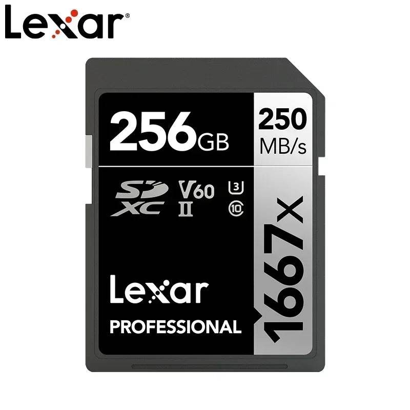 Card de Memorie Lexar SD UHS-II V90 - 32GB/64GB/128GB/256GB/512GB - Venduqo