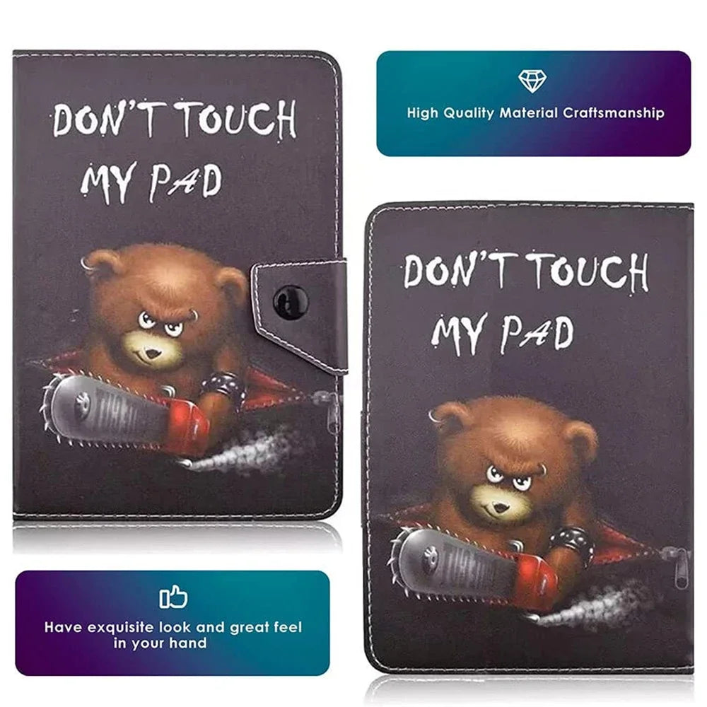 Universal Tablet Case for 7"-10.2" - Durable Protection & Stand