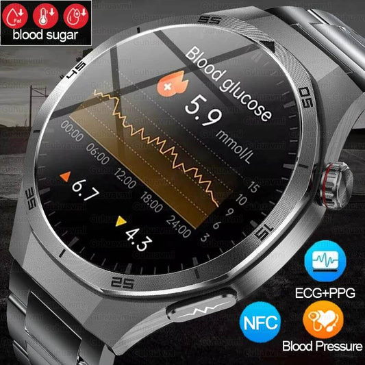 NFC Medical Smartwatch 2025 for Health Monitoring