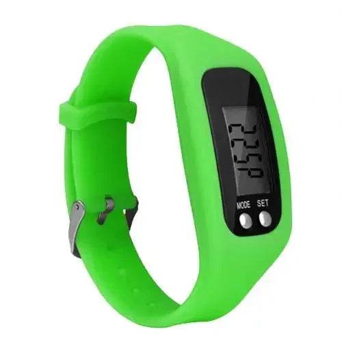 Ceas Digital Pedometer din Silicon pentru Sport - Venduqo