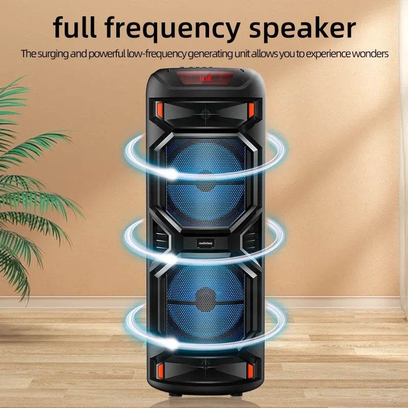 Boxa Bluetooth Portabila 1200W cu Subwoofer de 8 Inch - Venduqo