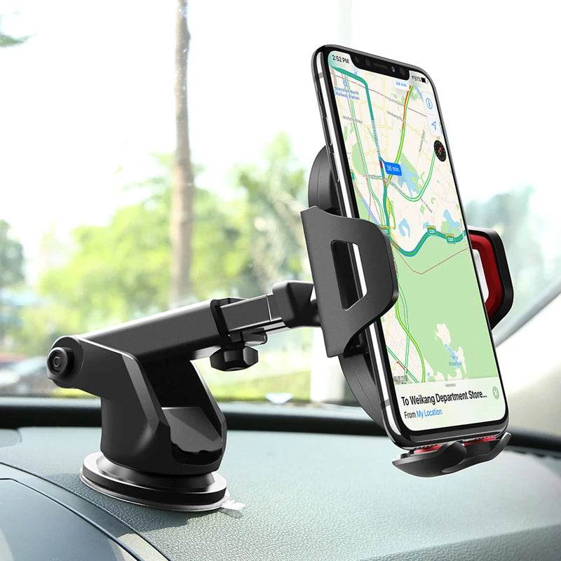 Suport Telefon Auto cu Ventuză - Compatibil cu iPhone și Samsung - Venduqo