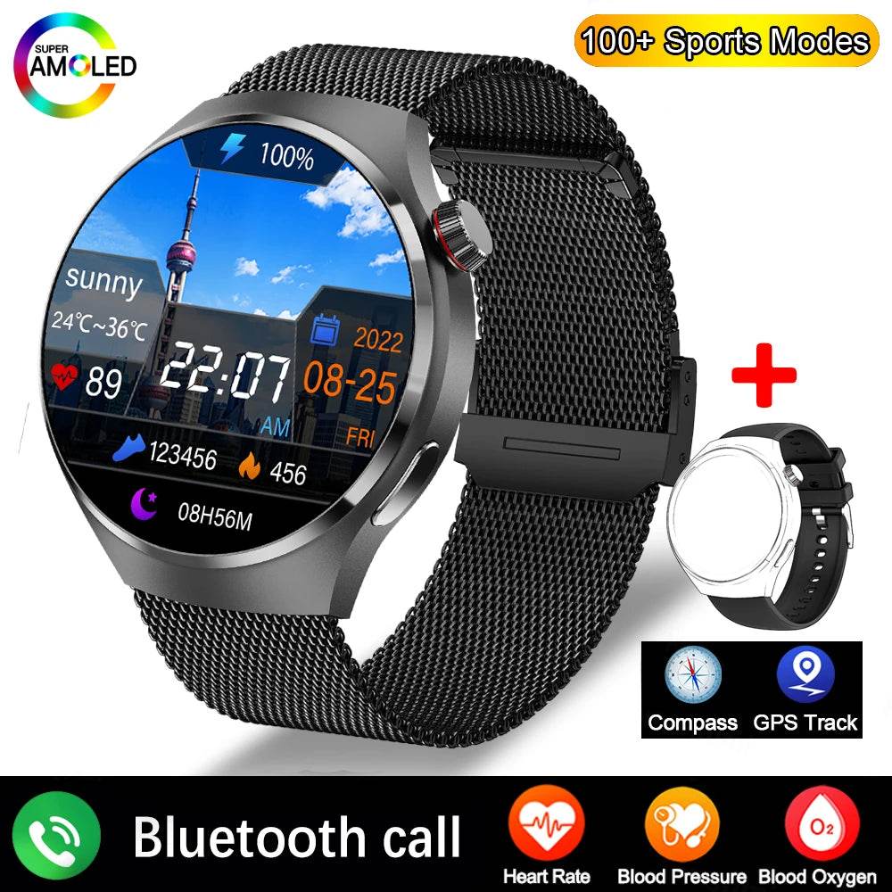 Ceas Inteligent GT5 Pro cu Ecran AMOLED GPS NFC - Venduqo