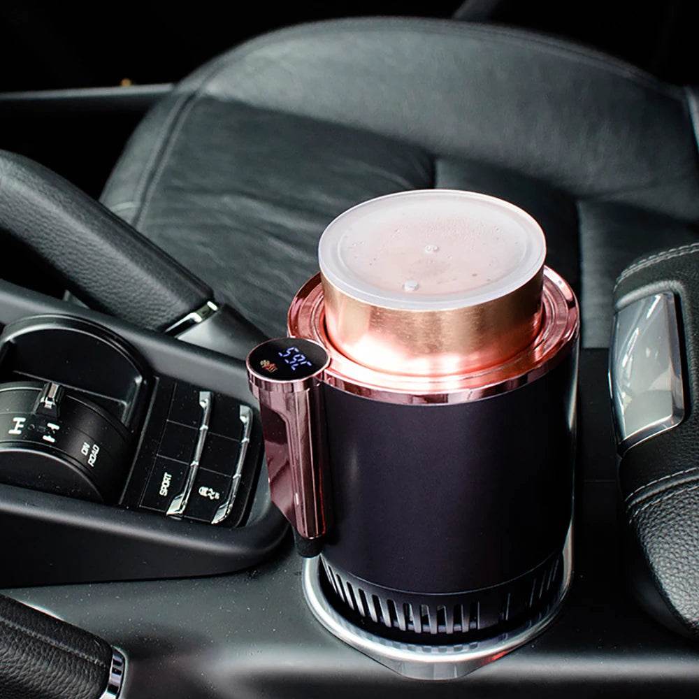 Suport pentru Băuturi Auto 2-in-1 - Răcire și Încălzire - Venduqo