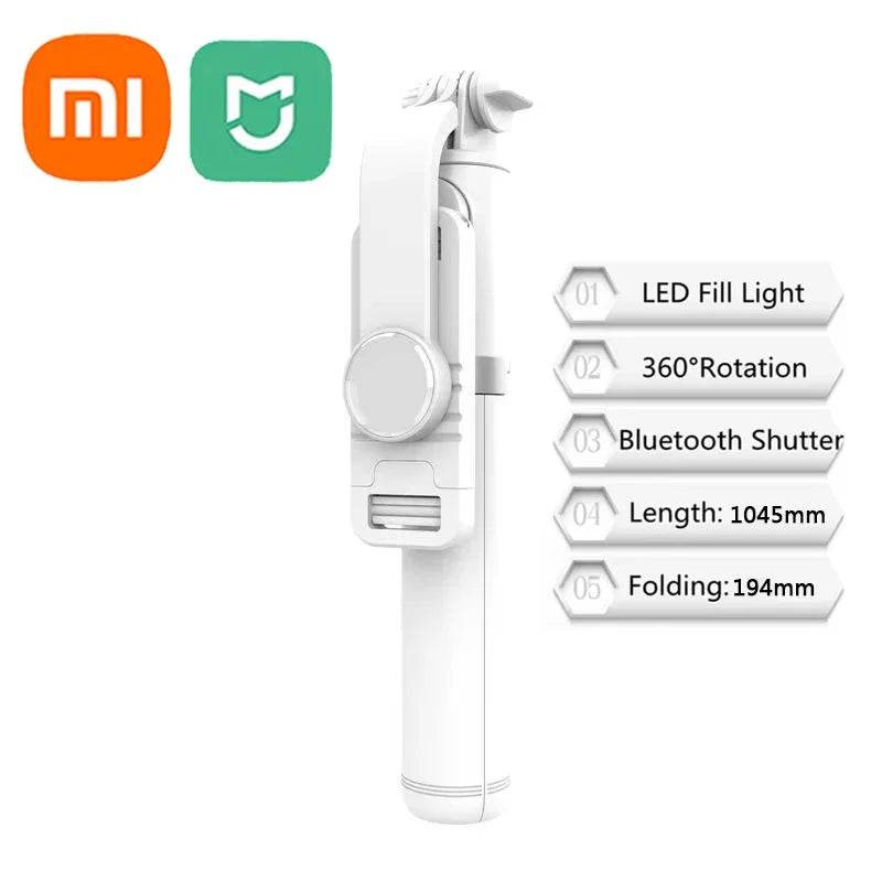 Xiaomi Mijia Selfie Stick cu Lumină LED și Trepied Extins - Venduqo
