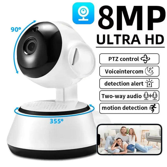 8MP Cugo WiFi IP Camera - Smart Security Solution
