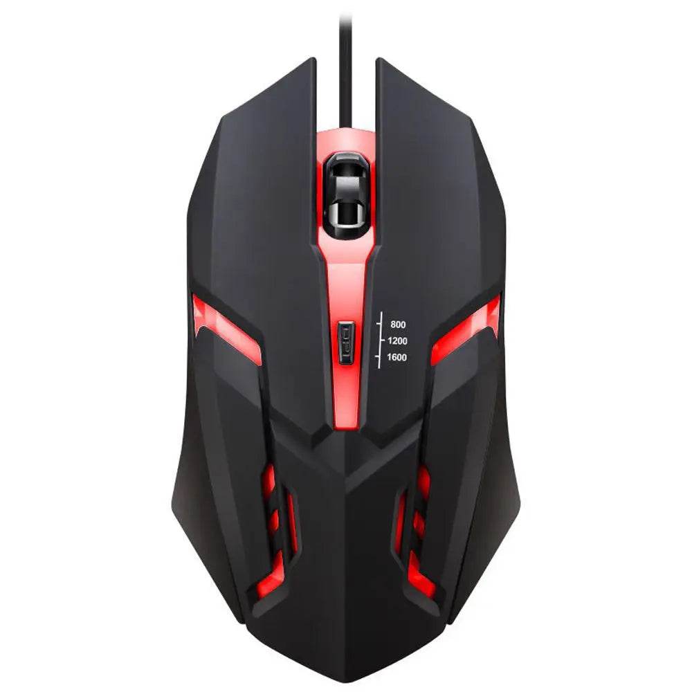 Mouse Gaming Wired LED ITLY M01 pentru PC de Birou - Venduqo