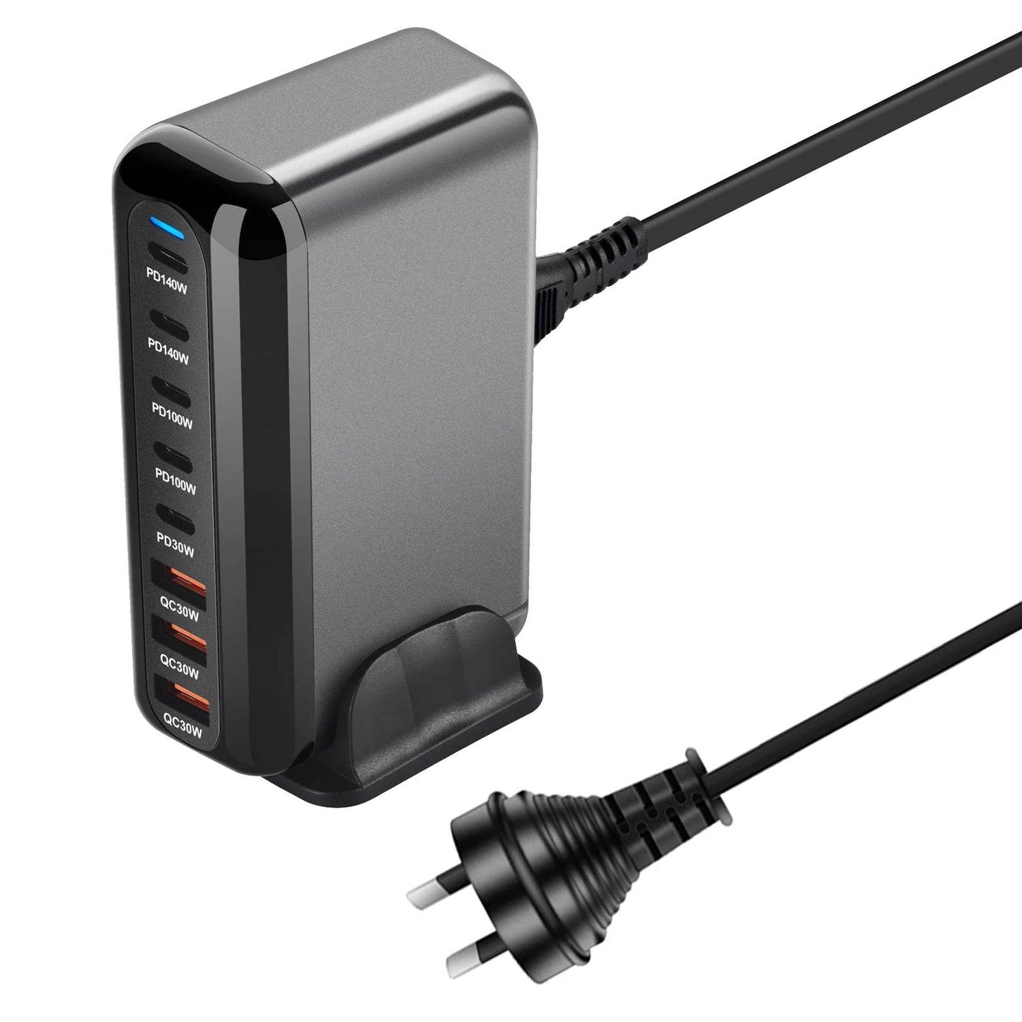 Încărcător Rapid 600W GaN 3.0 USB Tip C cu 8 Porturi - Venduqo