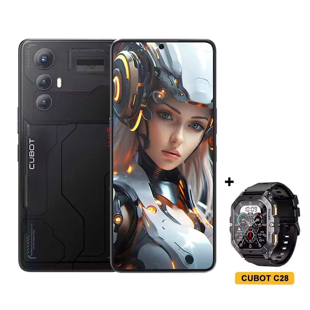 CUBOT MAX 5 - Smartphone 5G cu Ecran 6.95" 144Hz