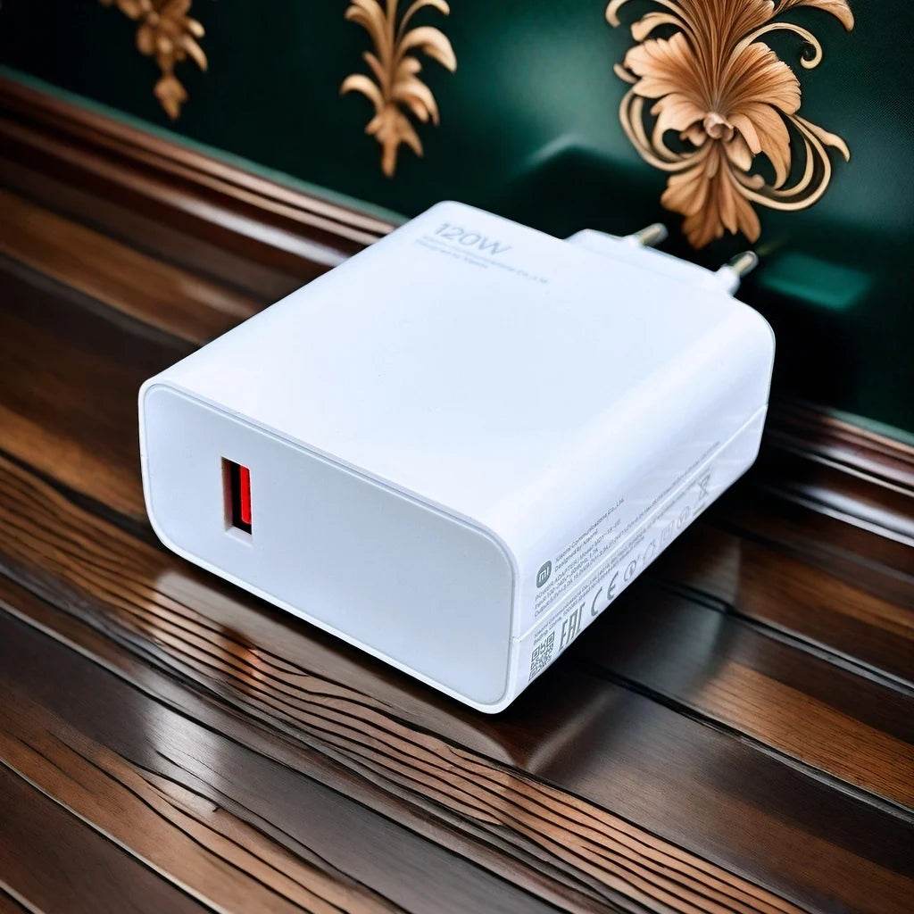 Încărcător Rapid Original Xiaomi 120W Hypercharge Gan pentru Redmi - Venduqo