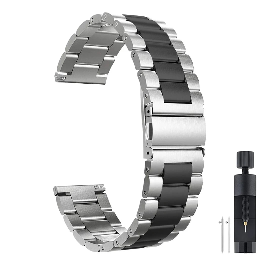 Brățară din Oțel Inoxidabil pentru Ceas Samsung Galaxy Watch și Huawei - Venduqo