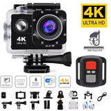 4K Waterproof Action Camera with WiFi and Touch Screen
