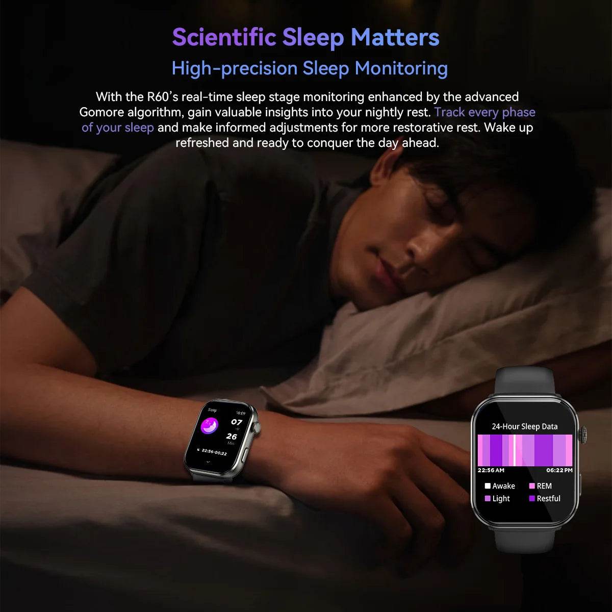 Smartwatch Blackview R60 cu Display AMOLED de 1.96'' - Venduqo