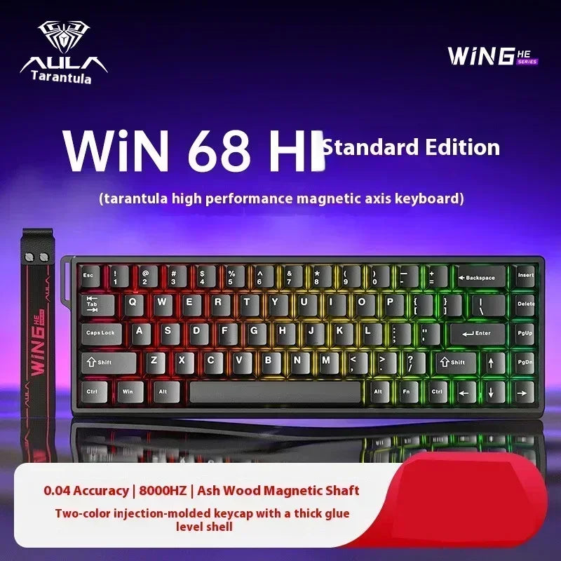 AULA Win60 Win68 HE Mechanical Gaming Keyboard with RGB