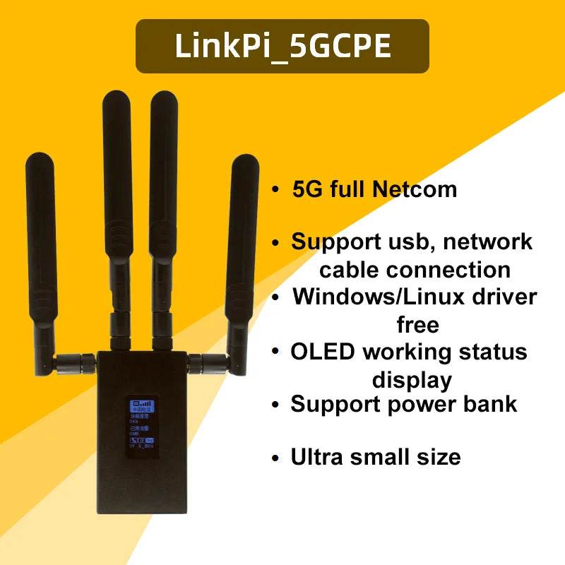 5G Portable Router Link Pi 5GCPE - High-Speed Mobile Internet