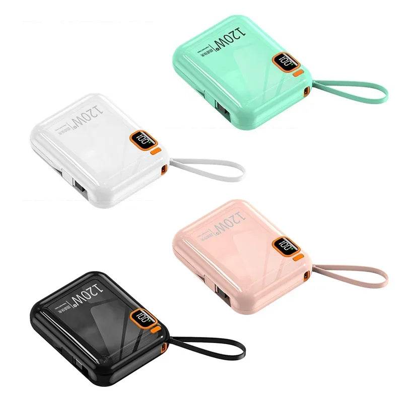 Power Bank Mini Portabil 50000mAh PD120W - Venduqo