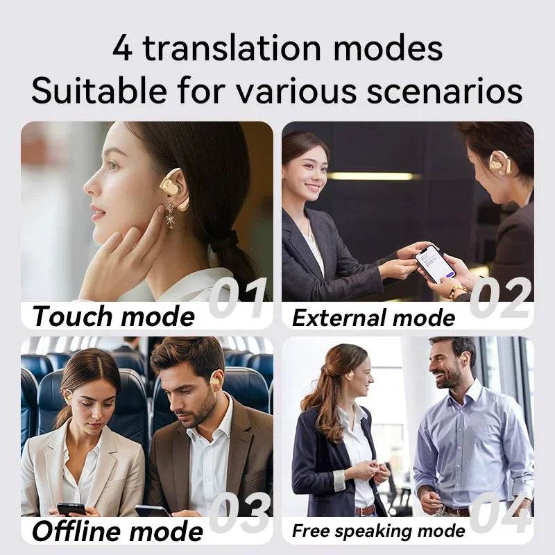 Casti Bluetooth Xiaomi AI Translator cu Traducere Instantanee - Venduqo