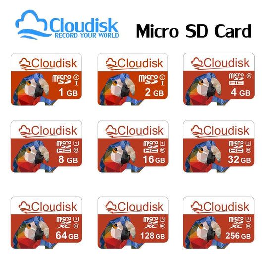 Cloudisk Micro SD Memory Card 1GB-128GB - High-Speed Storage