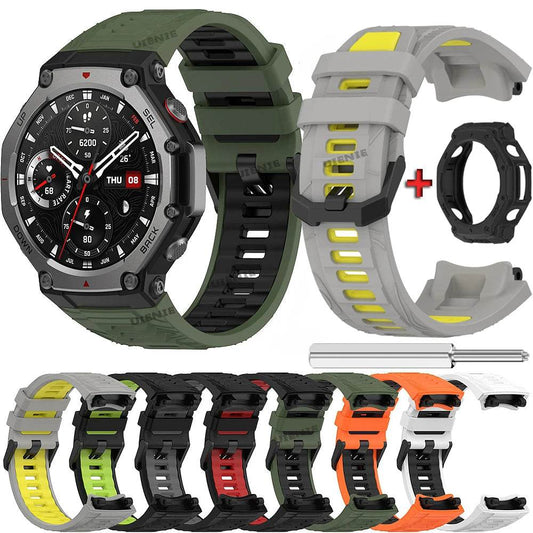 Silicone Band for Huami Amazfit T-REX 3 Smartwatch