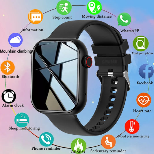 Smart NFC Bluetooth Watch 2023 for Men - 1.81" AMOLED Display