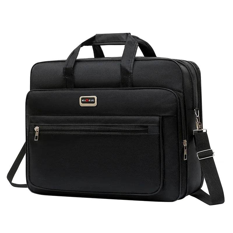 Luxury Men's Office Bag - Stylish and Functional Laptop Carrier
