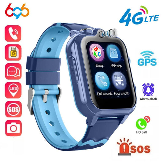 4G Smartwatch for Kids with GPS, Dual Camera & SOS Alert