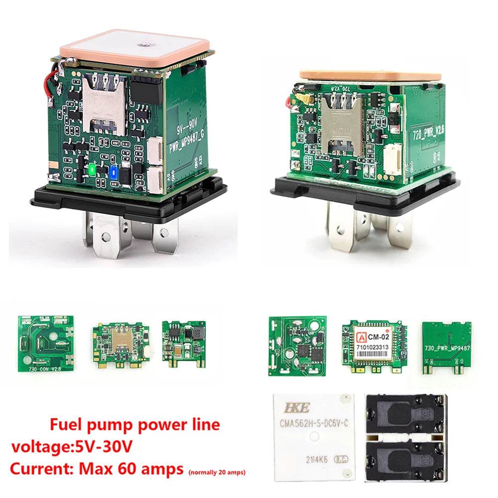 CJ730 Plus 95V GPS Tracker pentru Vehicule cu Vibrează și Alarmă SMS - Venduqo