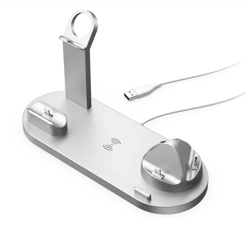 Încărcător Wireless 7 în 1 pentru iPhone, Apple Watch, Airpods - Venduqo