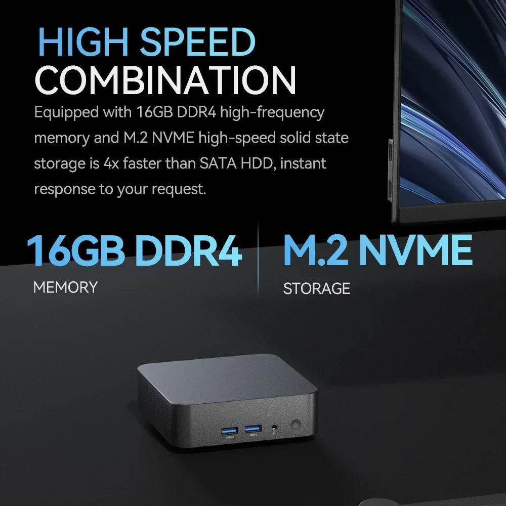 Mini PC Windows 11 Pro Intel Core i9 8950HK 16GB DDR4 - Venduqo