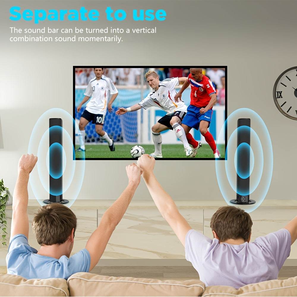 Soundbar Activ de 50W cu Telecomandă și Sunet Stereo - Venduqo