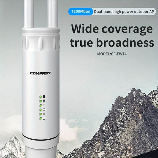 AC1200 Outdoor WiFi Repeater - High-Performance Signal Booster