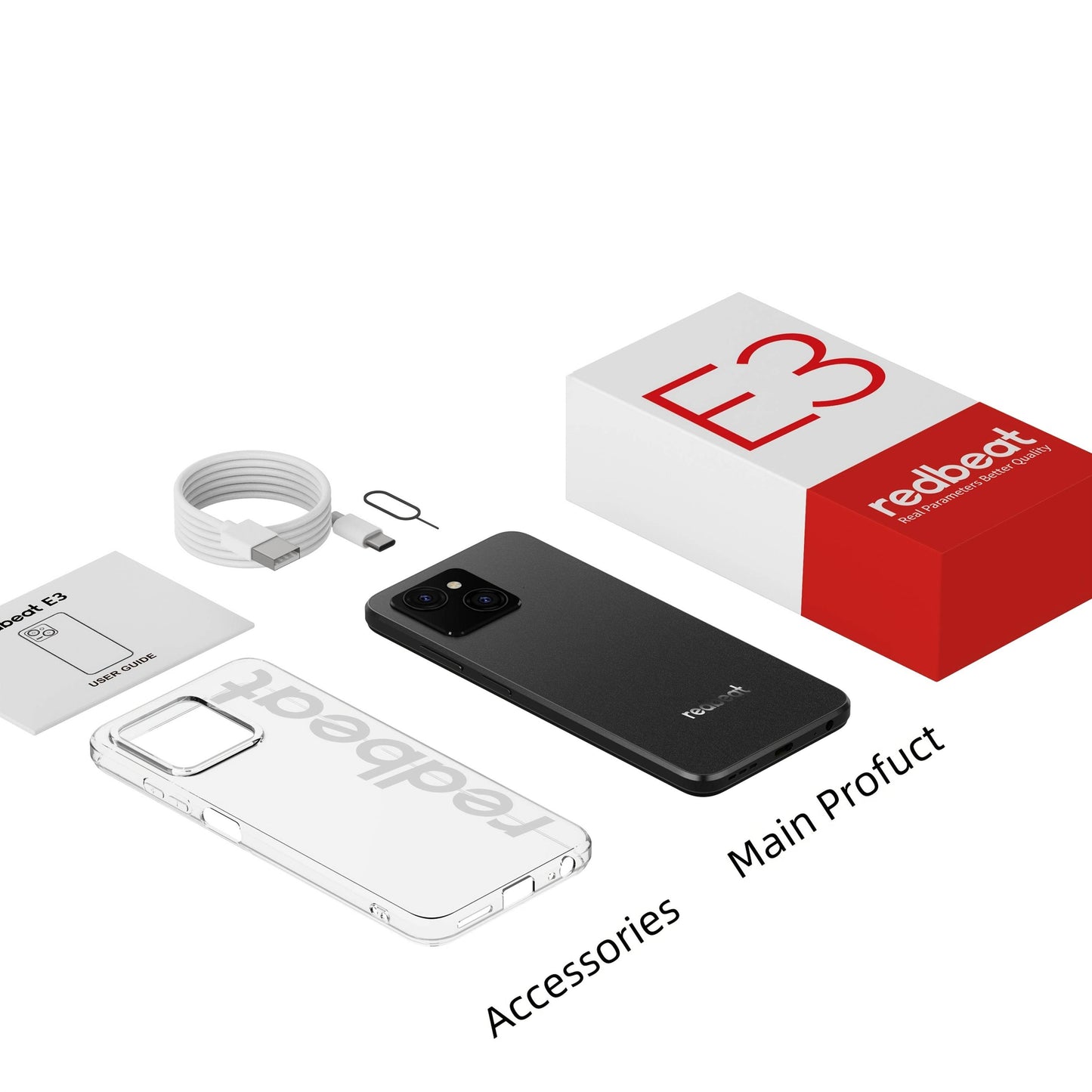 Smartphone 256GB, Android 14, Camera 50MP, 5000mAh - Venduqo