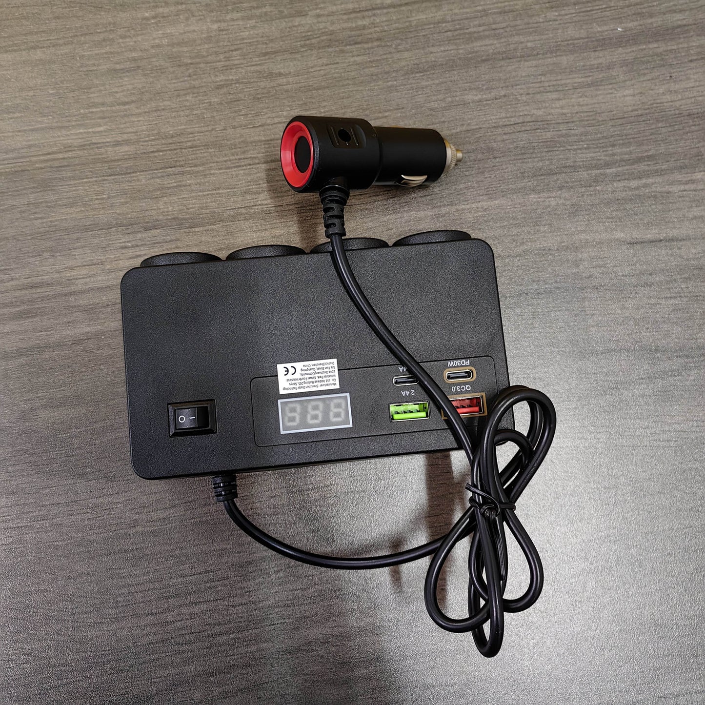 Incarcator Auto 120W, 12V-24V, 2 USB si 2 Porturi PD - Venduqo