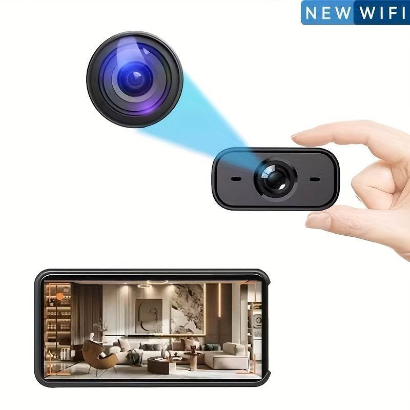 Cameră de Securitate Wireless Compactă X6 cu Viziune Nocturnă - Venduqo