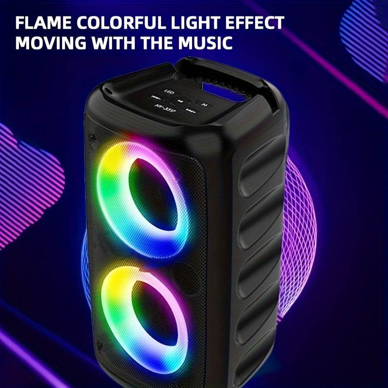 MOKiN Boxă Portabilă Wireless cu Subwoofer și Microfon Încărcabil - Venduqo