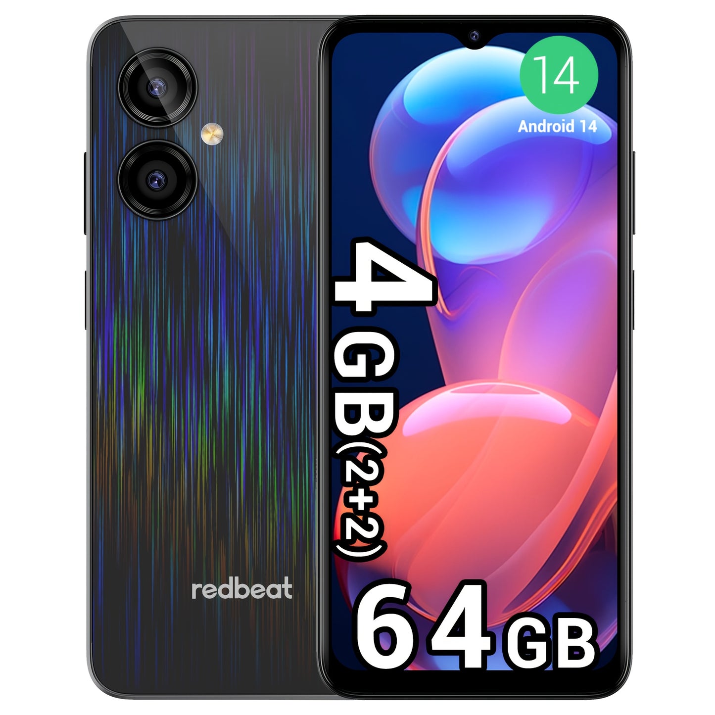 redbeat D5 - 6.52" LCD Smartphone with Octa-core Processor