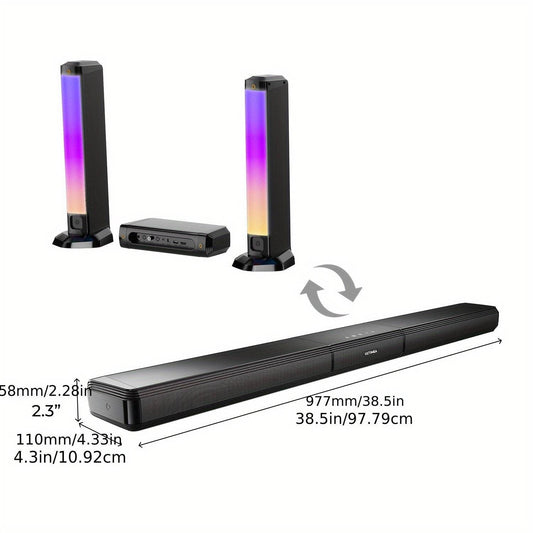 ULTIMEA 5.0ch Soundbar with RGB Control App