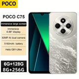 Smartphone POCO C75 - 6GB/128GB & 8GB/256GB - Versiune Globală - Venduqo
